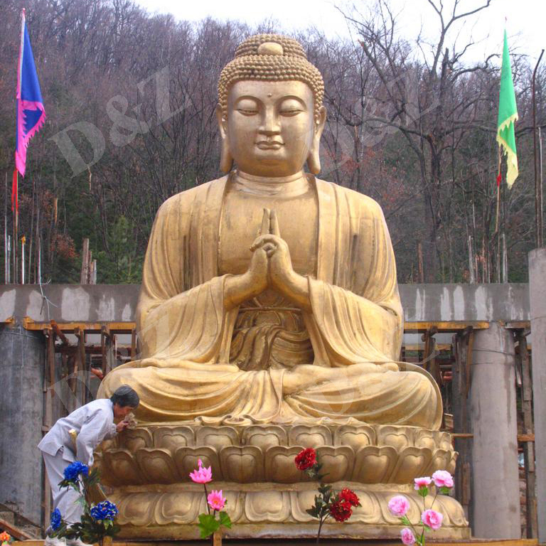 Amitabha bronze buddha sculpture